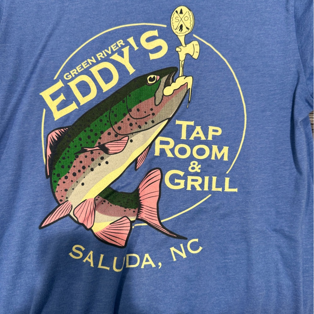 Bella Canvas Blue Graphic Tee